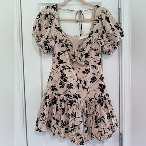 ASTR Bubble Hem Dress